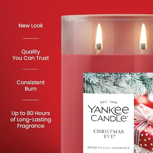 Yankee Candle Christmas Eve 20oz Large Tumbler – Premium Scented Candle