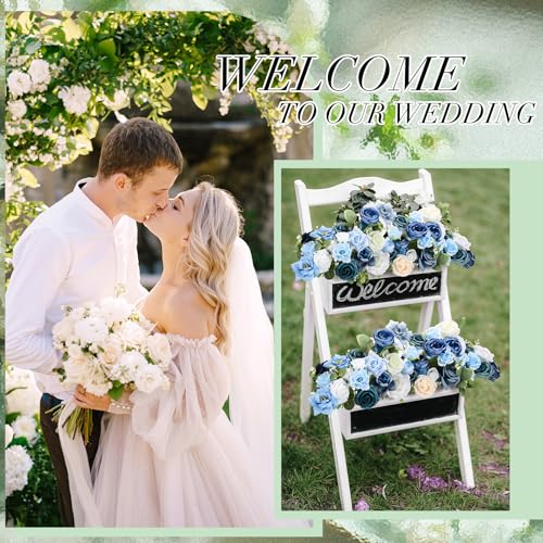 Artificial Wedding Flower Swag for Welcome Signs and Centerpieces