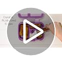 Bentgo Kids Prints 5-Compartment Leak-Proof Bento Lunch Box - Rainbows and Butterflies