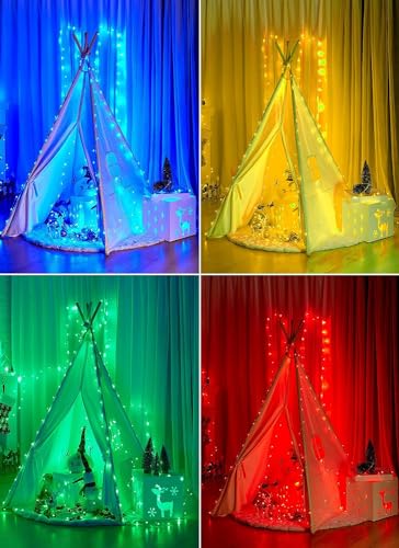 Minetom 33ft Color Changing LED Fairy String Lights with Remote