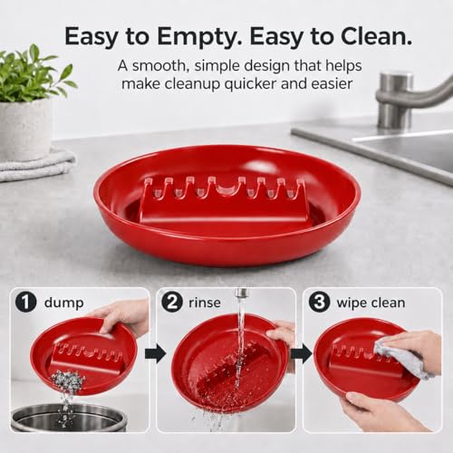Large 7-Inch Durable Melamine Ashtray for Cigarettes and Cigars - 4 Pack