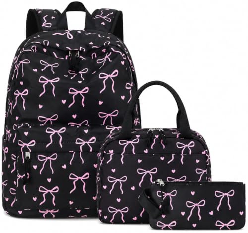 3-in-1 Kids School Backpack Set with Lunch Box and Pencil Case