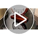 10-Inch Retro Desk Clock, Silent Battery-Operated Mantel Clock