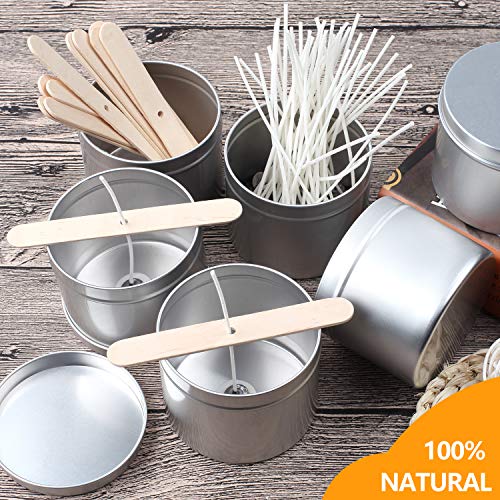 100pcs Wooden Candle Wick Holders - Centering Tools for Candle Making