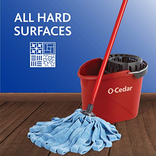Reusable Microfiber Cloth Mop Head Refill for Hardwood & Tile Floors