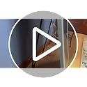 LED Full Length Mirror 58" x 18" Lighted Body Mirror with 3-Color Dimming