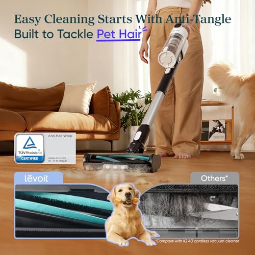 Levoit Cordless Stick Vacuum Cleaner Anti-Tangle Pet Hair LVAC-200