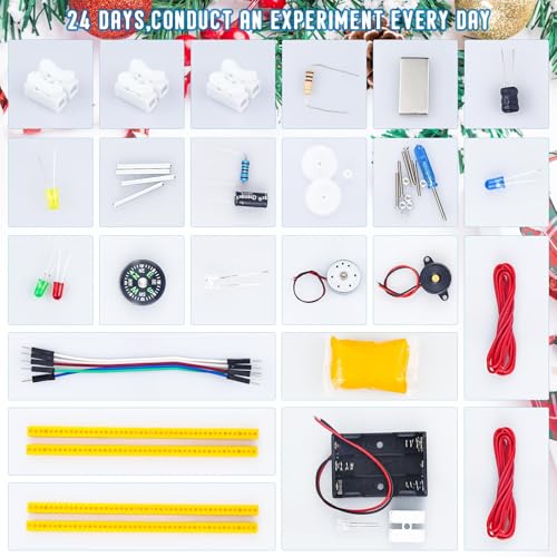 RAISLY 24-Day Christmas Science Experiment Advent Calendar for Kids & Teens
