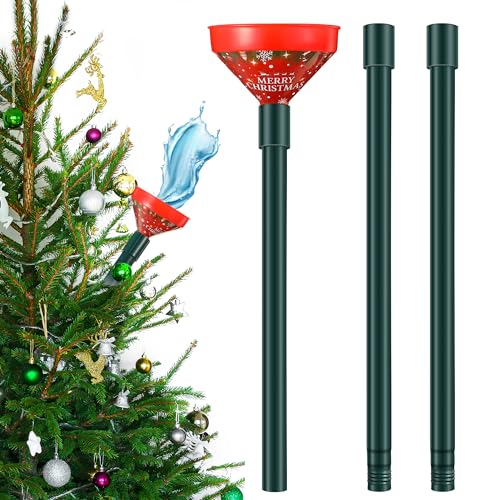 Dreyoo 44-Inch Adjustable Christmas Tree Watering Funnel & Stick System