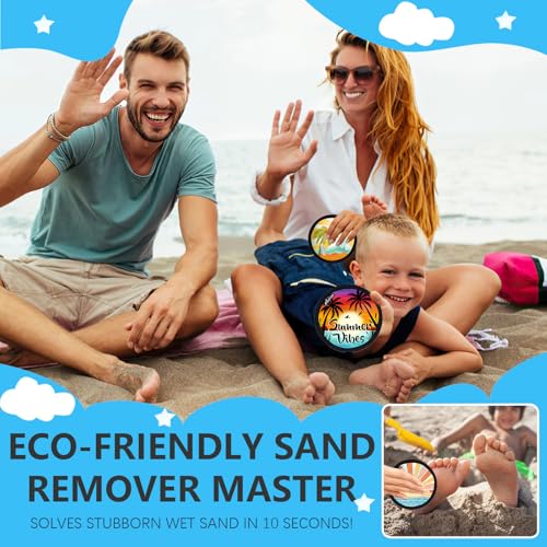 Beach Sand Remover Mitt – Effortless Sand Removal for Towels and Gear