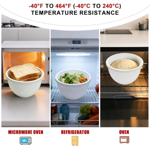 Silicone Bowl Liner with Lid for 5 Qt Tilt-Head Stand Mixers