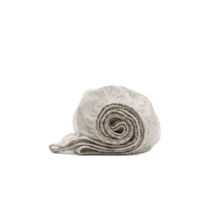 Boll & Branch Signature Hemmed Fitted Baby Crib Sheet for Boys and Girls - One Size, White - Toxin-Free, Soft, Sateen 100% Organic Cotton - Top-Stitched Elastic Band, Secure Fit for Standard Cribs