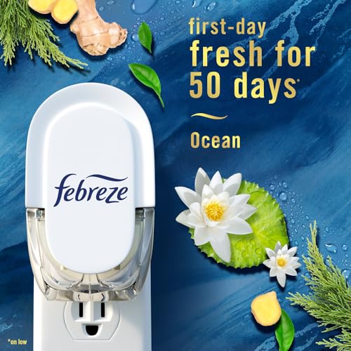 Scented Oil Plug-In Air Freshener Refills - Ocean Scent, 3 Count (0.87 oz)