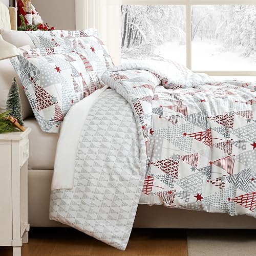 Southshore Merry & Bright 2 Pc Duvet Cover Set Twin XL/Twin Reversible