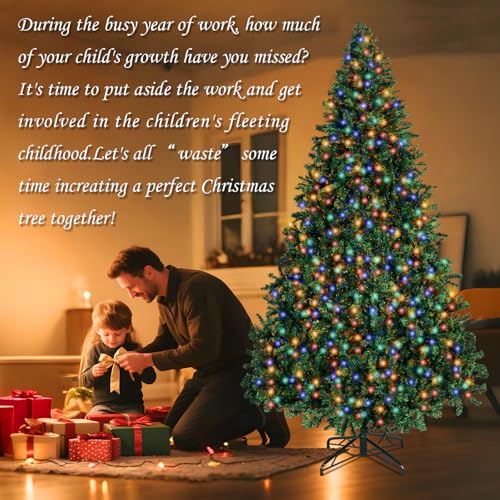 6FT Prelit Christmas Artificial Tree with 350 LED Lights - Inin