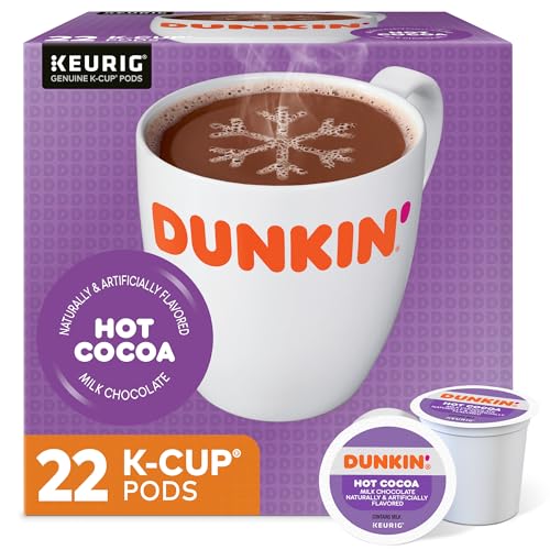 Dunkin' Donuts¢ç Milk Chocolate Hot Cocoa Single-Serve K-Cup¢ç, Box Of 22