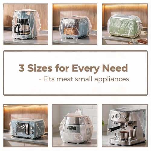 30-Piece Disposable Kitchen Appliance Dust Covers for Small Appliances
