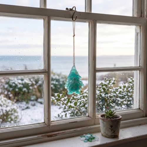 Sea Glass Gnome Advent Calendar - 24 Day Beach Theme Countdown Gift Box