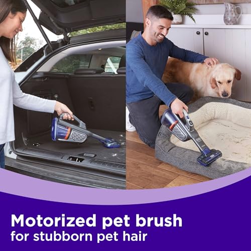 20V Cordless Handheld Pet Vacuum with Motorized Brush and PowerBoost