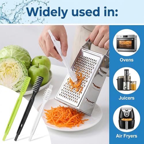 3-Piece Juicer and Blender Cleaning Brush Set for Narrow Crevices