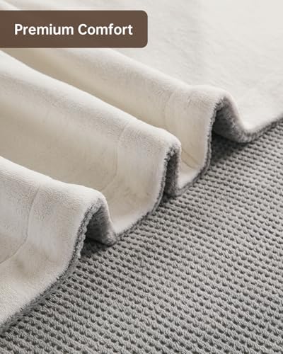 Queen Size Electric Heated Blanket - 9 Heat Levels, Auto-Off, Plush Fabric