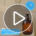 1 Gallon Amber Glass Jug with Handle and 38mm Airtight Cap