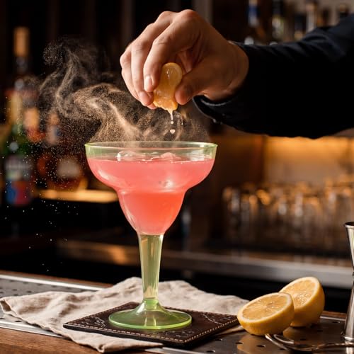 Supernal 36pcs Neon Plastic Margarita Glasses Bulk 12oz - Color Options