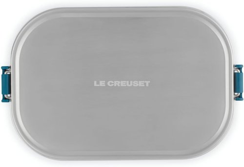 Le Creuset Stainless Steel Lunch Box - 30 Oz. Capacity | Deep Teal Color for On-The-Go Meals