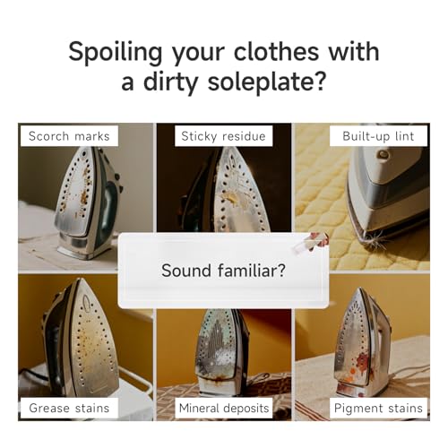 KEARING Iron Cleaner Paste for Soleplate Stains & Burnt Residue - Safe & Effective