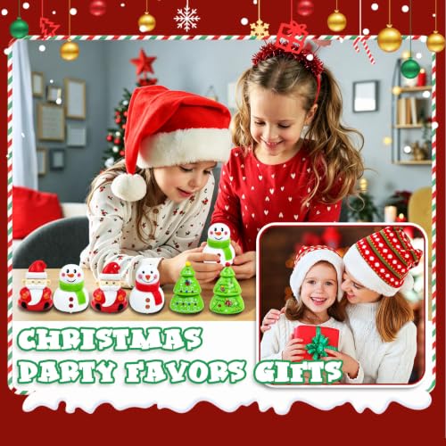 Baaxxango 30 Pcs Christmas Pull Back Cars Toys Mini Vehicles Party Favors Gifts