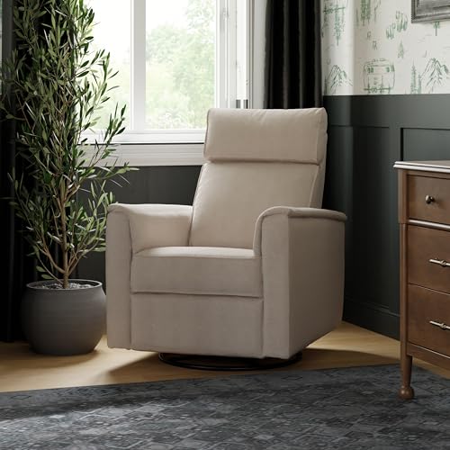 Power Recliner Glider with Adjustable Headrest and USB Charging Port