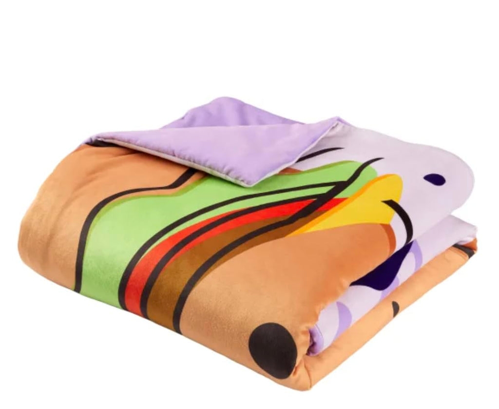 Squishmallows Snuggle Throw 50" x 70" (Just Lunchin)