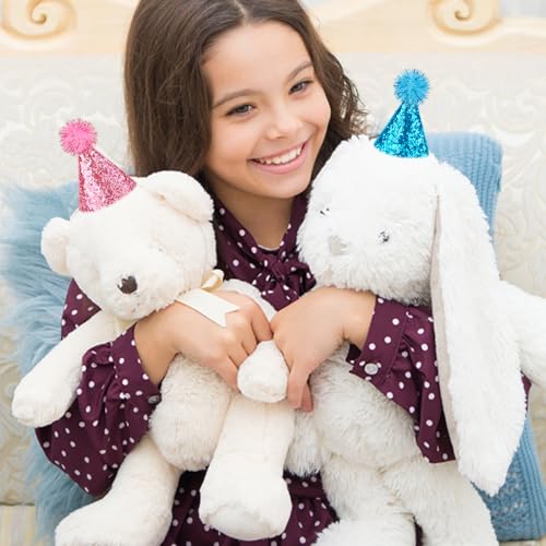 10 Pack Mini Party Hats for Stuffed Animals and Pets
