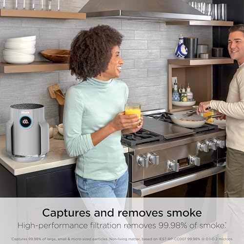 Shark NeverChange Compact Pro Air Purifier Winter Fog HP071BRN