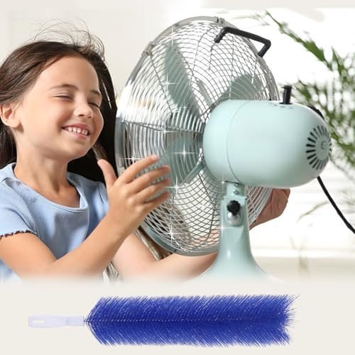 3-Piece Bendable Microfiber Fan Duster - Washable Ceiling Fan Cleaning Brush