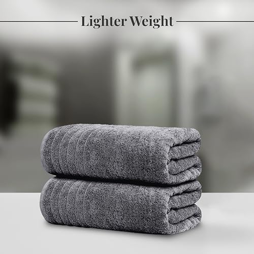 2-Piece Extra Large Cotton Bath Sheets, 35 x 70 Inch Oversized Towels