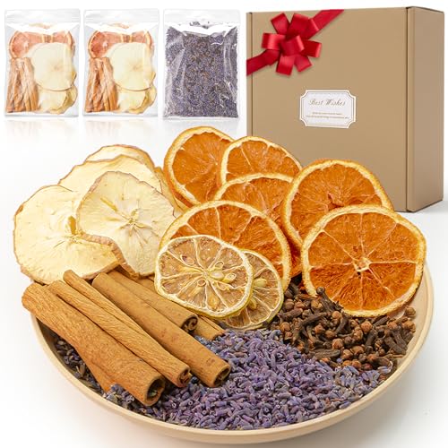 Natural Stovetop Potpourri Simmer Mix - Dried Fruit, Cinnamon & Clove