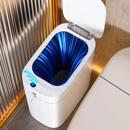 Automatic Motion Sensor Trash Can, 3.5 Gallon Rechargeable Garbage Bin