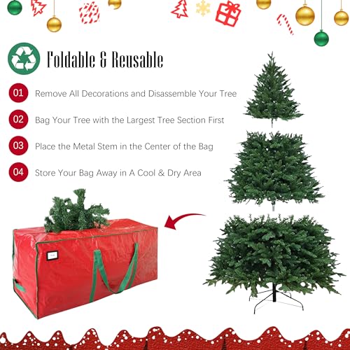 Extra Large Christmas Tree Storage Bag for 7.5 Ft Trees