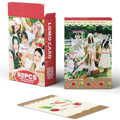 (G)I-DLE I Feel Photo Card Set - 60-Piece High-Definition Collection