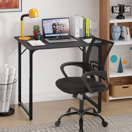 32-Inch Computer Desk and Ergonomic Office Chair Set for Home Office