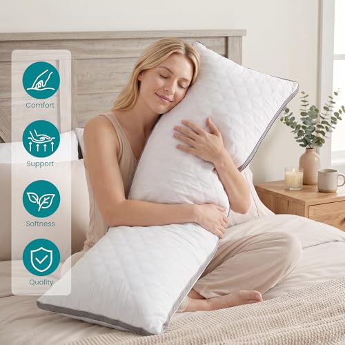 Adjustable Full Body Pillow for Side Sleepers | Plush Support