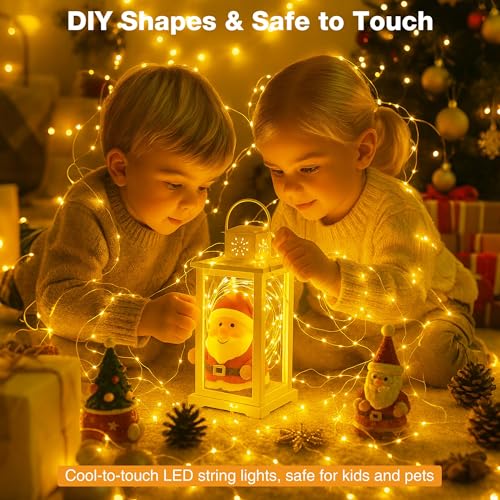 Fairdeer 16FT 50 LED Fairy Lights Battery & USB Powered Twinkle Lights
