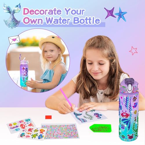 Cherry Tale Mermaid Gift Set for Girls - Locked Diary & Plush Pillow