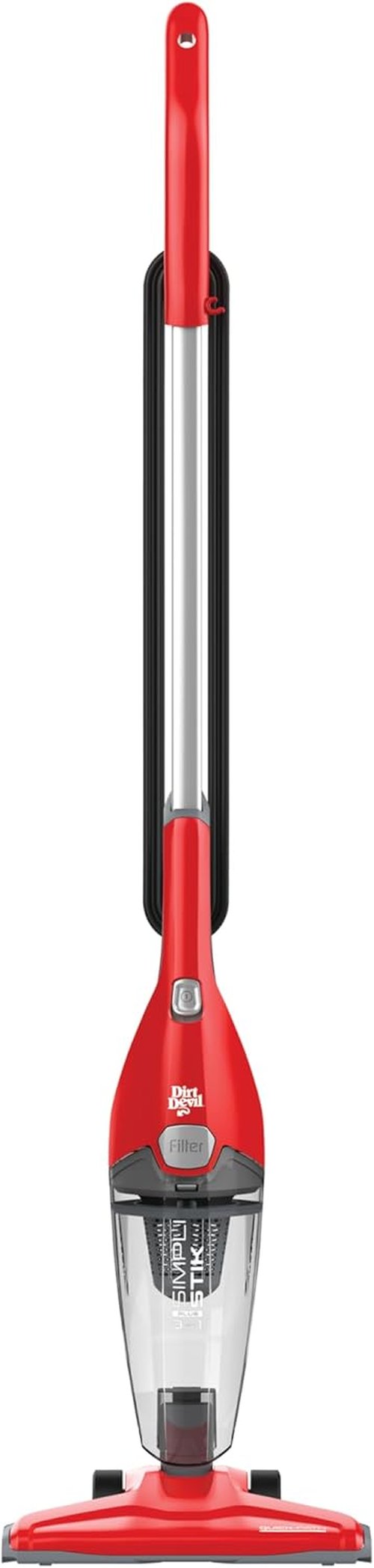 Dirt Devil Simpli Stik Plus 3-in-1 Vacuum Cleaner - Lightweight & Bagless | Perfect for Small Spaces