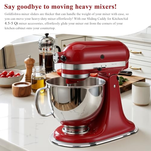 Acrylic Stand Mixer Slider Tray for 4.5-5Qt Tilt-Head Appliances