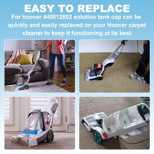 Solution Tank Cap Replacement for Carpet Cleaner Machines 440012803