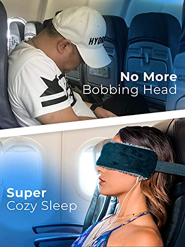 Travel Pillow with Adjustable Straps for Neck Support