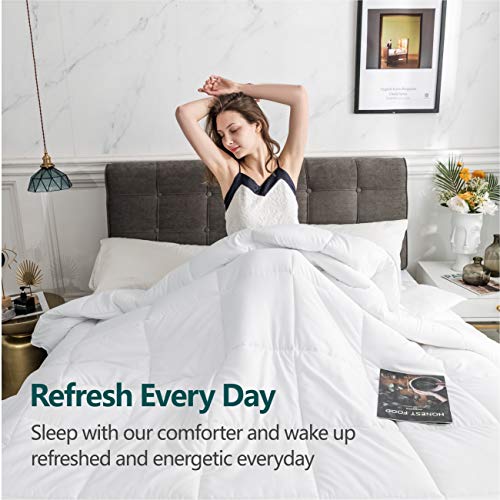 King Size Down Alternative Comforter & Duvet Insert with Corner Tabs