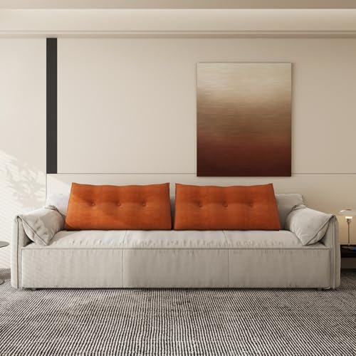 Wedge Pillow for Sitting Up in Bed - Corduroy Backrest Support